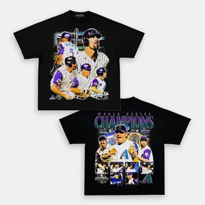 [Sale up to 30%] 2001_WORLD_SERIES_CHAMPS_-_DIAMONDBACKS_T-SHIRT, GRAPHIC TEE, PERFECT GIFT FOR FAN