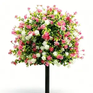 1 Set of 3 Colorful Camellia Ground Stakes, Easy to Insert into Soil, Flower Pots, or Decorative Containers. Ideal for Indoor and Outdoor Potted Plants, Soil Embellishment, and Artificial Plant Arrangements. Perfect for Home, Wedding, and Christmas