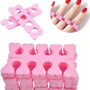 Toe Spacers for Pedicures, Soft Foam Toe Separators for Easy Nail Polish Application, Essential Pedicure Tool Set for Foot Care, Lightweight, Gentle