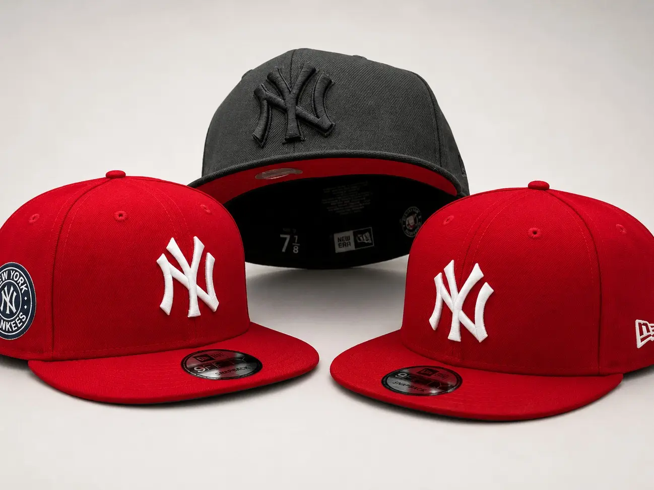 New Era MLB Baseball Cap NY Yankees LA Dodgers – 59FIFTY Fitted Snapback Hat, Unisex Streetwear Fashion for Men Women. Premium Baseball Style Accessory. Adjustable Gorras Sombreros. Viral TikTok Trend. 21