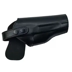 Genuine leather material, concealed carry, snap-on design, specifically designed for Glock/1911/92 type weapons, suitable for right-handed users, ideal for shooting competitions and shooting ranges, e