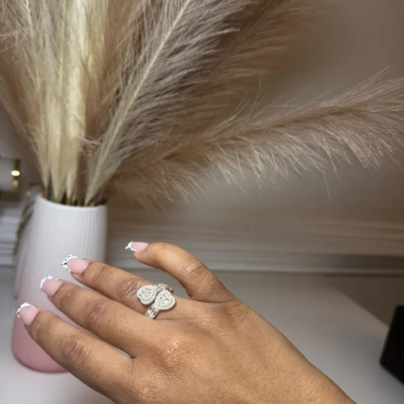Cuff Heart Ring