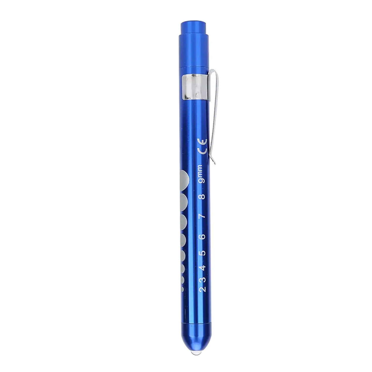 Pen Light Fastlight Pen LED, Portable Pen Lights Medicals | Multi Functional Nurse Pen Light with Pupil Ruler for Ear Mouth Throat Examination (Blue)