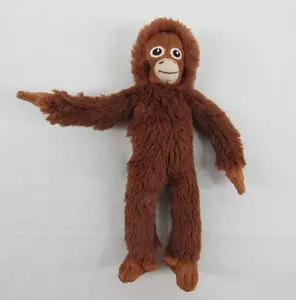 8" Mini Punch Monkey Orangutan Plush Stuffed Brown Animal Toy