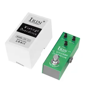 Vintage Overdrive Guitar Effect Pedal, Classic Guitar Overdrive Pedal, Guitar Accessories for Electric Guitar, Music Accessories