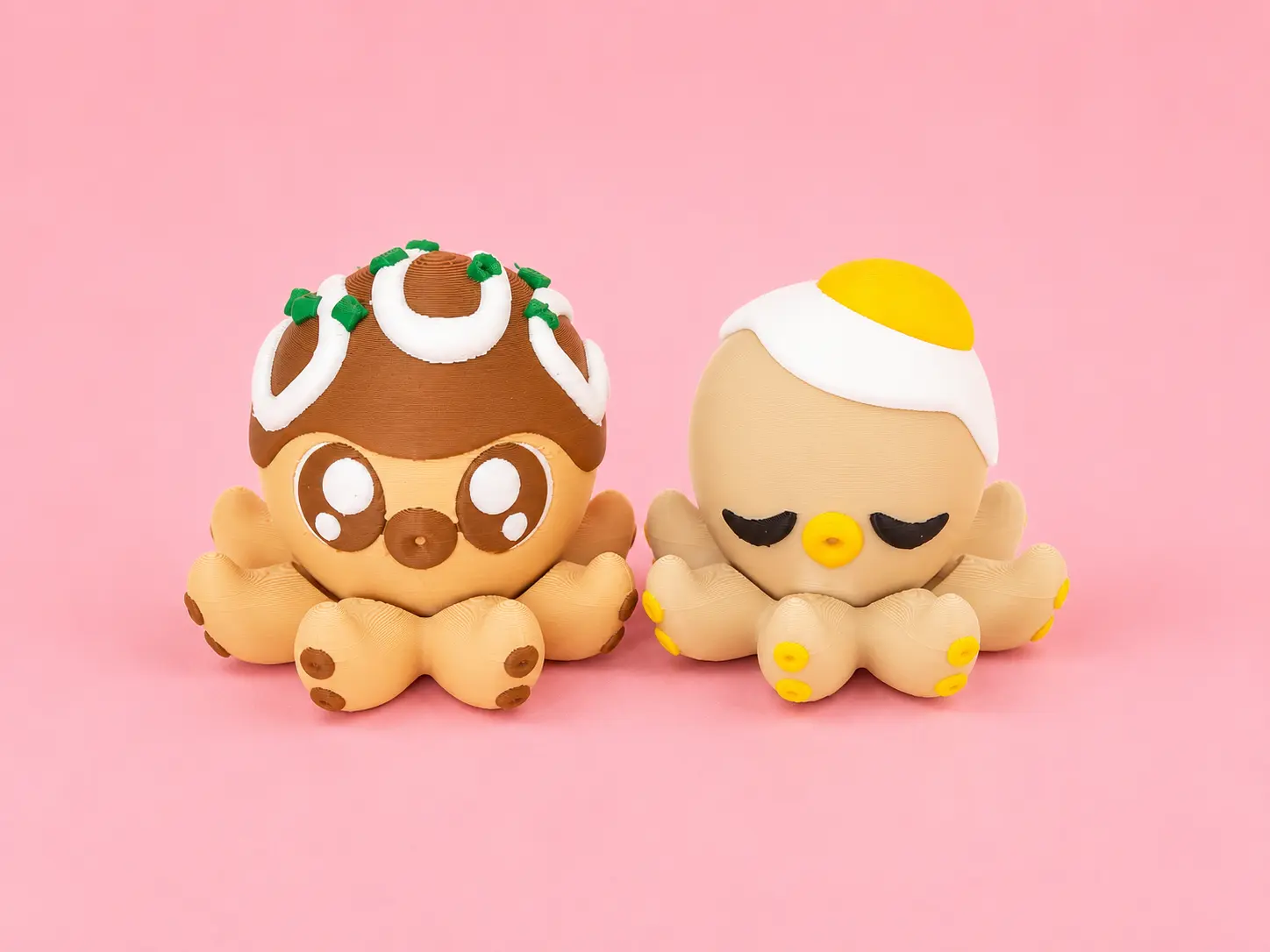 Takoyaki Octo Spinner & Egg Oct Spinner 🐙🍳