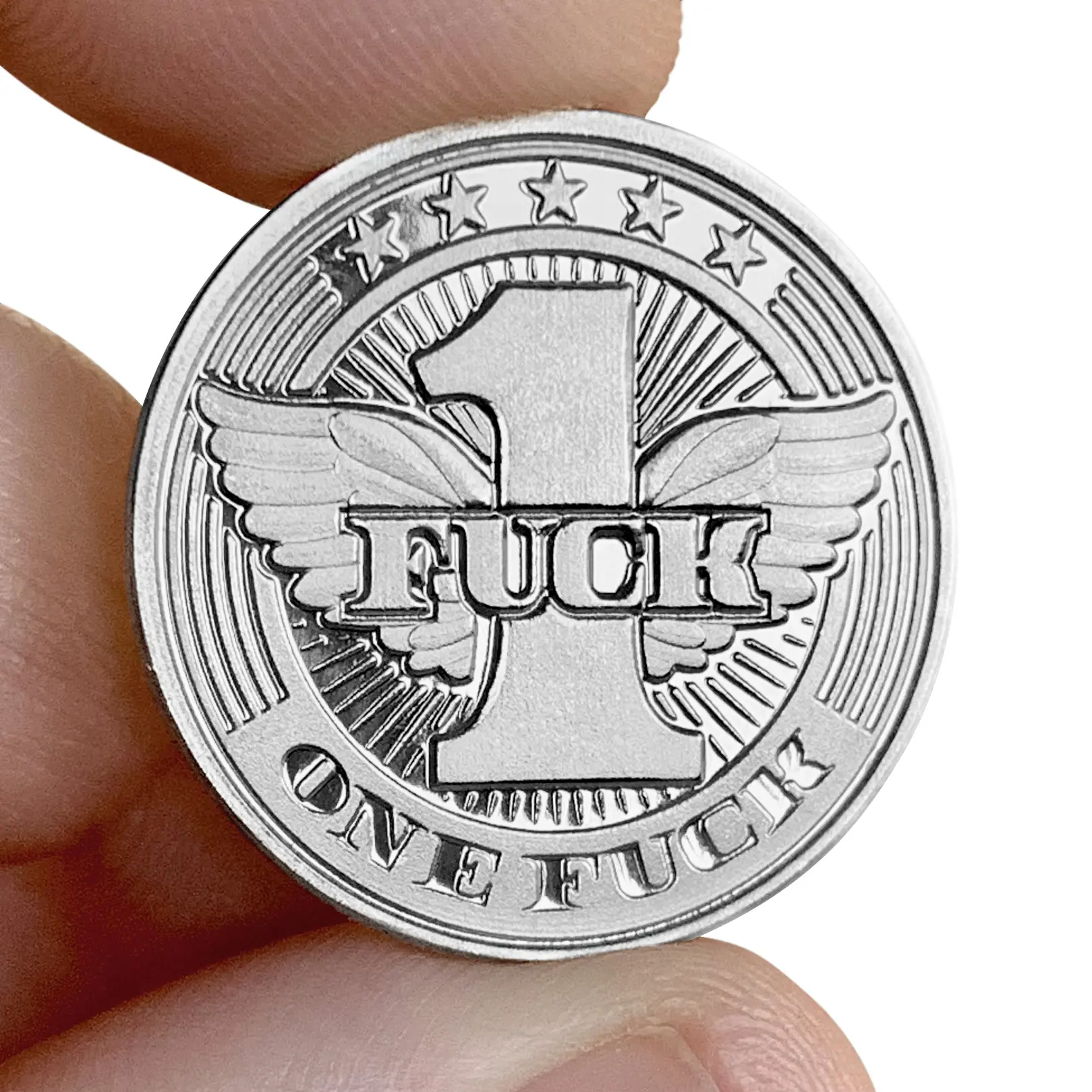 ファックサイン★置物★銀黒★27★ミドルフィンガー★Fuck★雑貨★インテリア ZFG Inc. One Fuck 