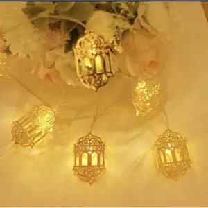 Metal lantern string lights LED 5ft &10ft Decoration