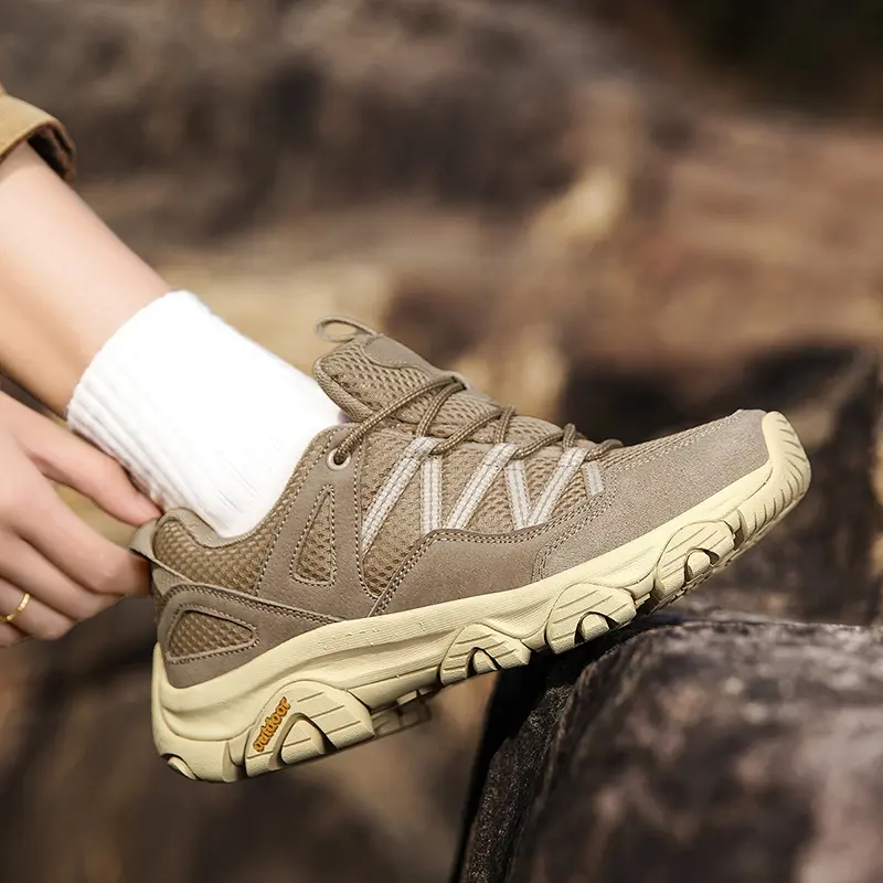 Women’s Lightweight Hiking Shoes, Breathable Mesh Trail Sneakers, Non-Slip Outdoor Walking Shoes for Travel, Camping & Everyday Wear