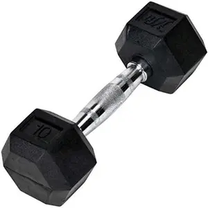 Rubber Hex Dumbbell
