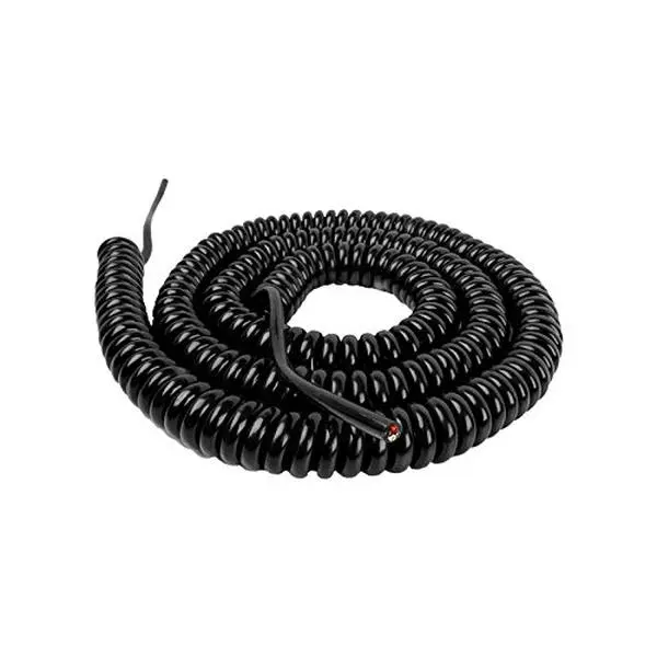 MMTC 5-25-4 Coil Cord - 4 Wire 18/4 25 Foot Extended