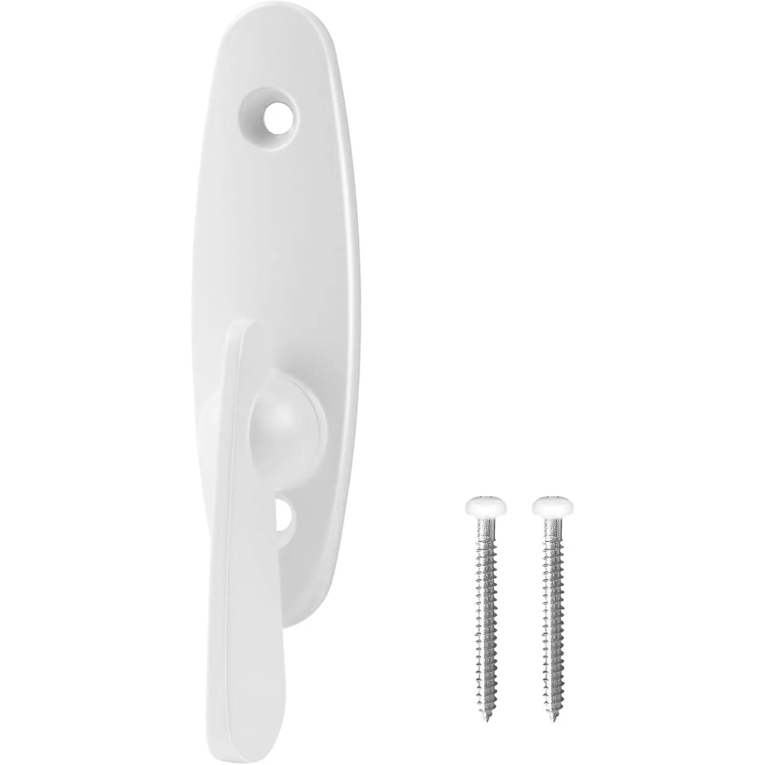 Tribeca Style Gliding Door Thumb Latch for Andersen Sliding Door Lock Replacement, Screws Included, #2573609, White