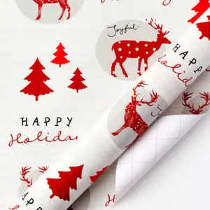 30" x 10' Holiday Wrapping Paper | Old Fashioned Stag festive gift-wrapping needs