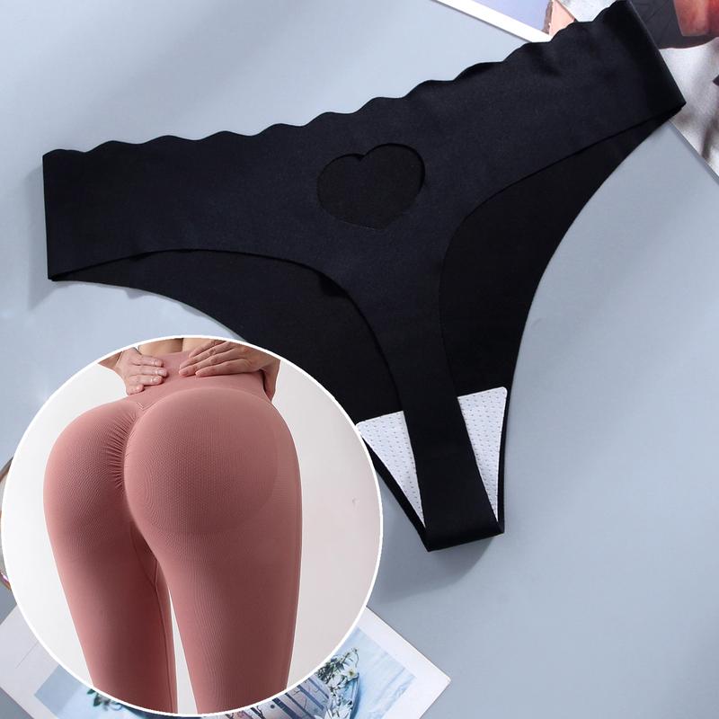 7/14/21/28/35 Pieces Basics Thongs for GYM Tips, New Fashion Degisn 2026, Cute and Sexy, Chic Hollow Out Love Shape Thong Underwear Panties