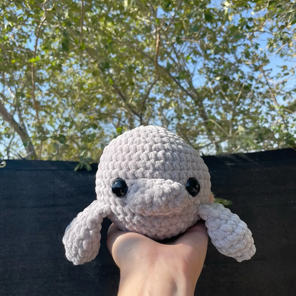 Manatee Crochet Plush