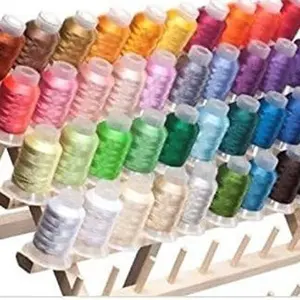 40 Spools Polyester Embroidery Machine Thread