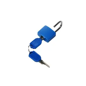 Colorful Metal Hanging Locks with Luggage and Backpack Keys, Perfect for School Gym Travel Suitcase Locks, Multi-Color Mini Hanging Locks