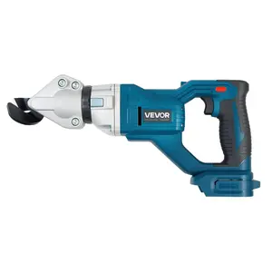 VEVOR Metal Shear,  Sheet Metal Cutter Cordless with 360-Degree Pivoting Head, Double Blades, 25000 RPM Speed, Cuts 18 GA Galvanized Steel, 20 GA Stainless Steel, Aluminum Plate, Plastic, Cardboard