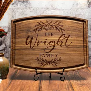 Personalized Cutting Board, Engraved Wood Cutting Boards - Customized Gifts of Charcuterie Boards, Handmade Personalized Gifts, Christmas - Wedding Gifts, Couple Gifts & Housewarming Gift Ideas