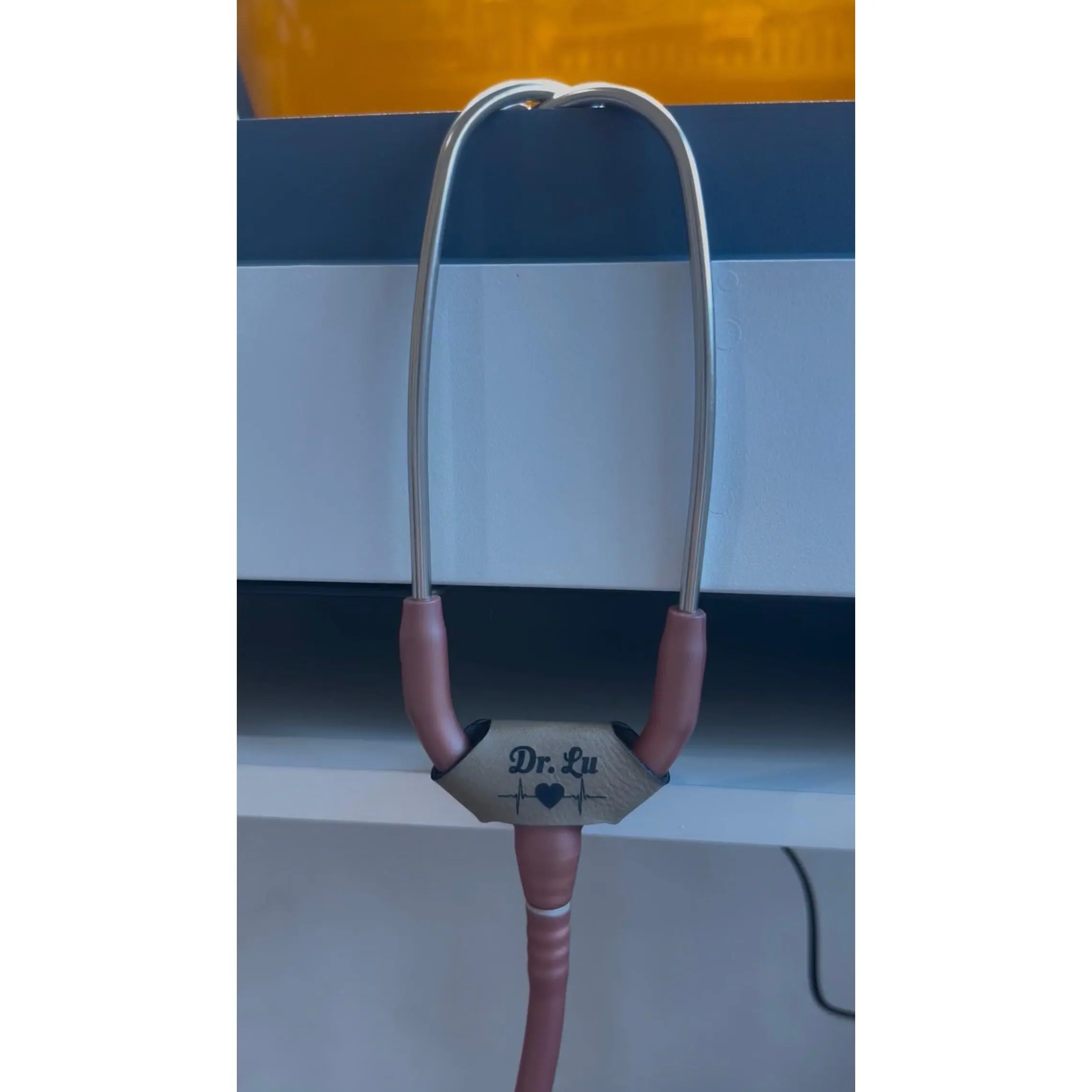 Custom Leather Stethoscope Tag
