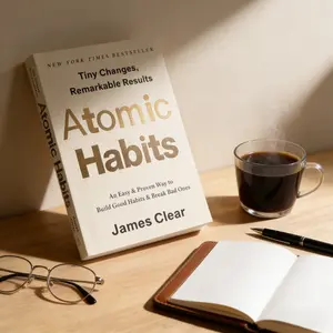 Atomic Habits | James Clear | Tiny Changes = Big Results | Build Good/Bad Habits | Self-Help Book