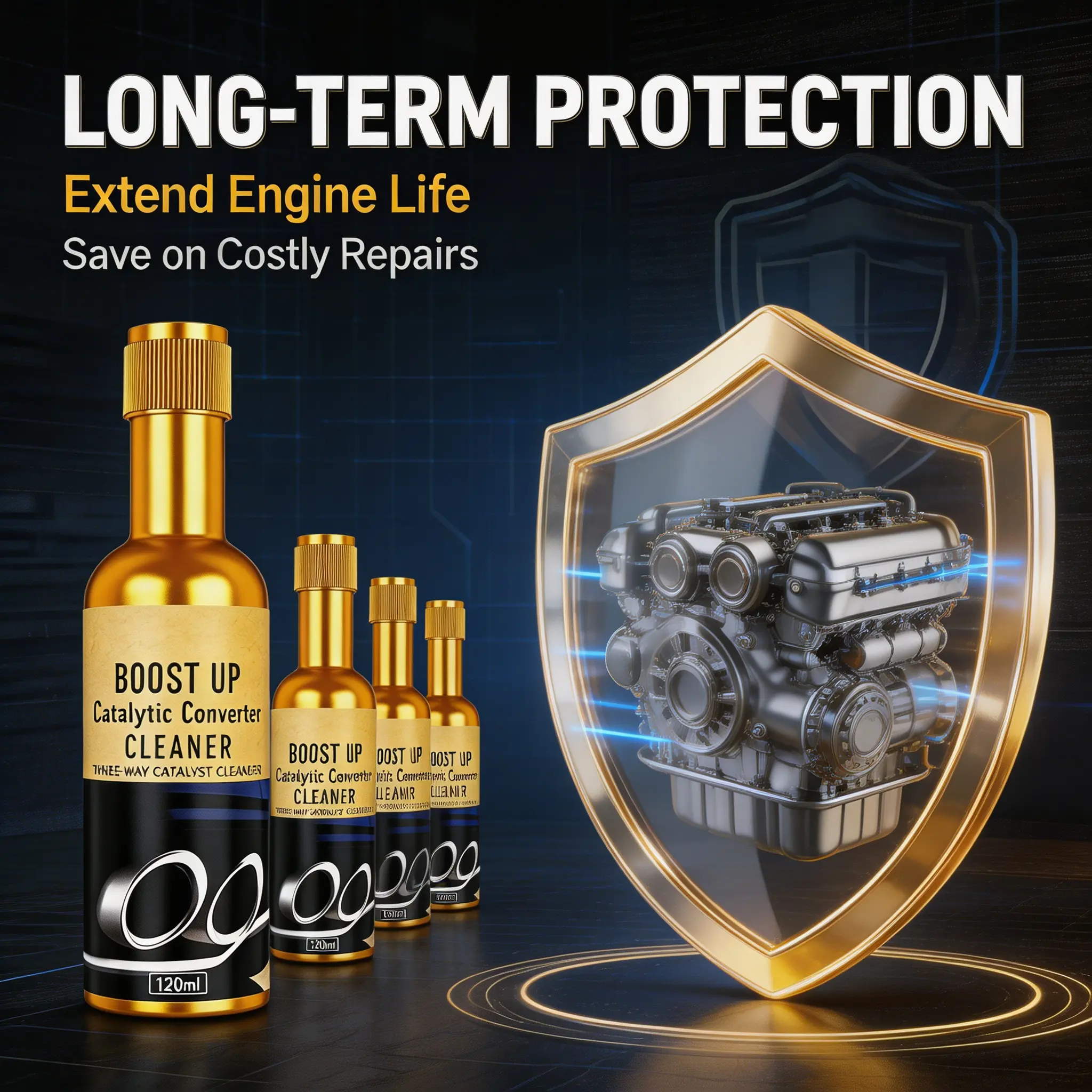 4 oz/120ml Essential Car Engine Cleaner Spray Package, Automotive & Motorcycle Washing Maintenance Kit