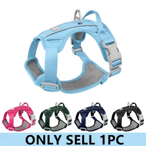 Reflective Anti-Hair Pet Harness, No Pull Harness, Dual-Function Chest Strap, Explosion-Proof Dog Leash, Outdoor Walking Belt, Secure Pet Gear