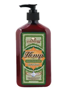 Malibu Tan Body Lotion for Dry Skin HEMP Moisturizer, 18 fl oz