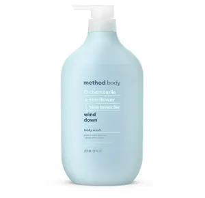 Method Body Wash, Wind Down, Paraben and Phthalate Free, 28 FL Oz (Pack of 1)