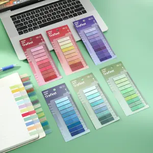New Colorful Pet Loose-Leaf Sticky Notes, 6 Styles Available, Ideal for Marking, Decoration, Indexing, Practical & Aesthetic Design