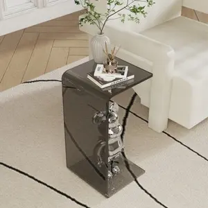 AzulHome Acrylic Coffee Table, Nightstand, End Table For Living Room, Sofa, Bedroom