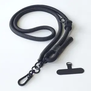 Adjustable Length Phone Lanyard, Portable Mobile Phone Strap, Phone Wrist Strap, Cell Phone Lanyard with Accessories, Phone Accessories for Key Cases & Small Wallets, Cell Phone Charm