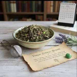 Virgo -  Zodiac Line - Intentionally made teas!