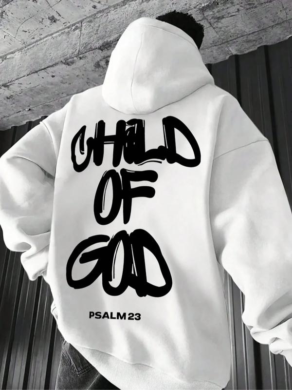 God Son Graphic Hoodie, Soft Comfortable Home Casual Wear, Faith Street Style, Perfect for Relaxing at Home and City Outings