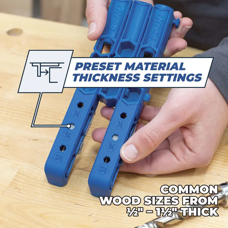 Kreg KPHJ320 Pocket-Hole Jig 320 - Small, Durable Jig for Tight Spaces