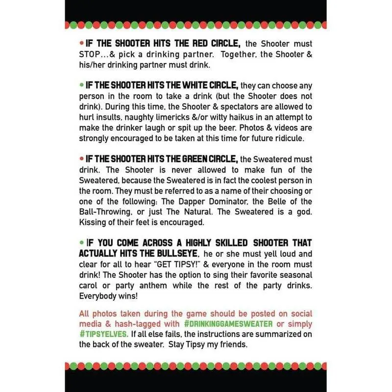 Men'sDrinkingGameUglyChristmasSweaterwomen's clothing Menswear Hoodie Men'sDrinkingGameUglyChristmasSweaterwomen's clothing Menswear Hoodie