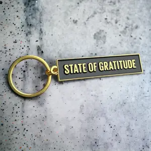 STATE OF GRATITUDE™ keychain portable keychain