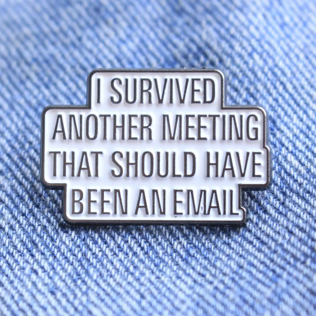 Enamel Pin - Humorous Phrase Fashion Lapel Pin, Collectible Brooch Clip, Decorative Accessory for Party Wear, Backpacks & Clothes, Enamelpin, Collectibles, Unisex Use