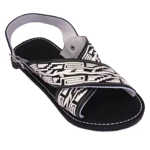 "Alfredo" Men's Cruzado Huaraches - Black