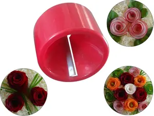 Mini Spiral Vegetable Slicer – Handheld Twister Peeler for Salad Spirals, Quick & Decorative Kitchen Garnish Tool