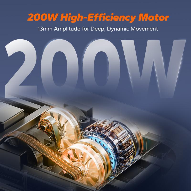 Merach High-Power Vibration Plate Exercise Machine,440lbs Weight Capacity, Bluetooth Remote Control, 4 Workout Modes for Home Gym Fitness Equipment, TikTokShopBlackFriday