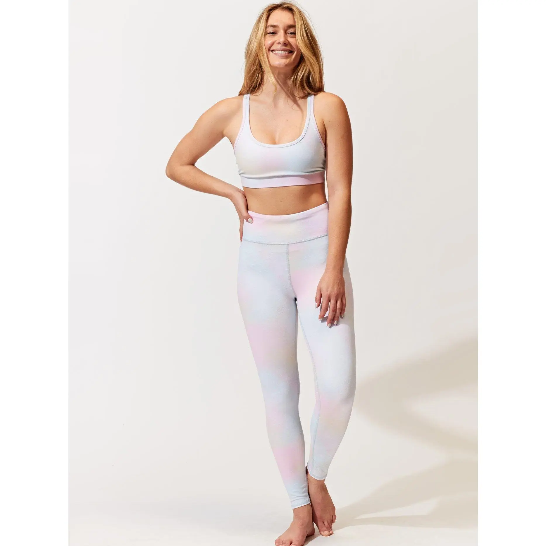 Alex High-Waisted Nebula Tie Dye Legging
