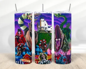 Beetlejuice tumbler Drinkware Flasks