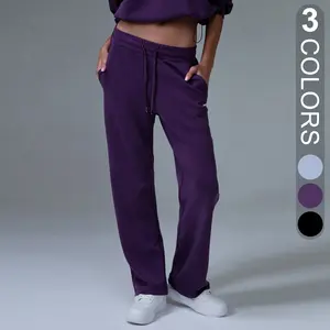 MFD Brezzeful High Waisted Drawstring Side Pocket Ruched Yoga Joggers