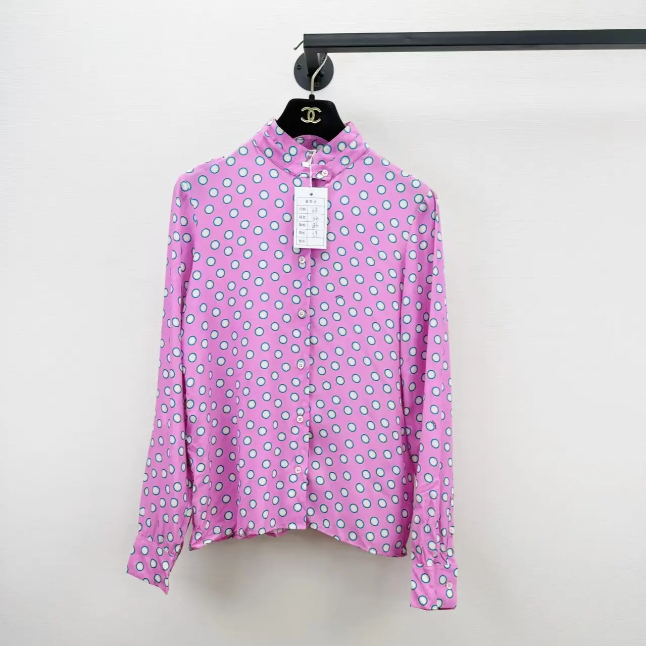Pre-owned Miu Miu Shirt Authentic Size 38 Bust 86cm Length 59cm 102287