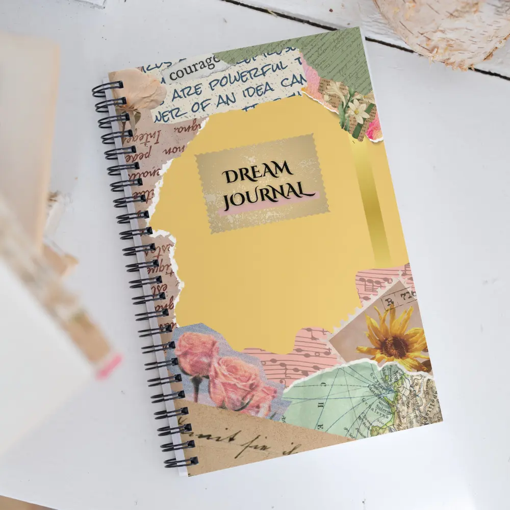 Dream Journal Spiral notebook