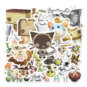 2 Sets/54 Pieces Doraemon Anime Design Paper Graffiti Stickers, Funny Stickers for Water Bottles, Laptops, Notebooks, Refrigerators, Book Decoration