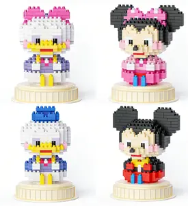 Disney Keychain - Cute Character Design with Pink Bow Perfect for Everyday Use & Collectible Disney Accessory Ideal Gift for Fans