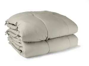 Splitz Oversized Comforter for Couples - Seagrass, Innovative Split Design for Personalized Sleep Comfort & Style, CoolTouch Poly-fiber with Super Soft Medium-weighted fill