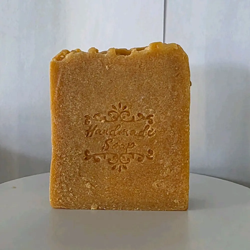 BC Papaya Turmeric Tallow Soap for Skin's Tropical Glow-Up in a Bar Natural Ingredients Handmade